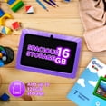 thumbnail image 3 of Contixo V8-2 - Tablet infantil de 7 pulgadas con control parental,, Android Tablet 16 GB ROM HD pantalla duradera y protector de pantalla con certificado educador aprobado por la Academia, Morado Contixo Contixo Kids Tablets, 3 of 7