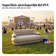 thumbnail image 3 of Abbraccia Sofá de aire, sofá inflable para camping, colchón portátil plegable, evento, bomba incorporada, 3 of 6