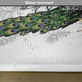 thumbnail image 6 of Ambesonne Spring Place Mats Set of 4, Wild Peacock Feather, Standard Size, Multicolor, 6 of 6