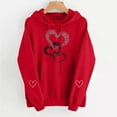 thumbnail image 5 of Dgankt Hoodies for Women Women's Hoodies Pullover Cute Heart Sweatshirts Long Sleeve Tops with Pockets S-3XL, 5 of 8