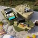 thumbnail image 2 of Juego de Cestas de Almacenamiento Plegables, Cesta de Picnic Wilderness Sailor, Caja de Camping Compacta para Picnics Al Aire Libre B, 2 of 5