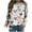 Black, variant on IROINNID Women's Long Sleeve Sweatshirt Round Neck Mid-Length Print Stylish Valentine's Day Sweatshirt Tops, Black
