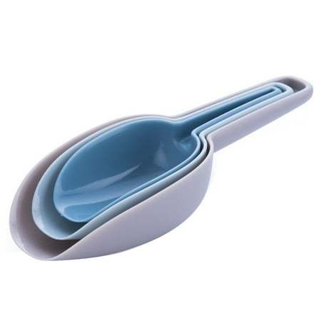 

Yotyukeb Scoop Shovel Flour Kitchen Candy Plastic Scoop Nut Ice Pet 3 Buffet Food Kitchen，Dining & Bar Blue