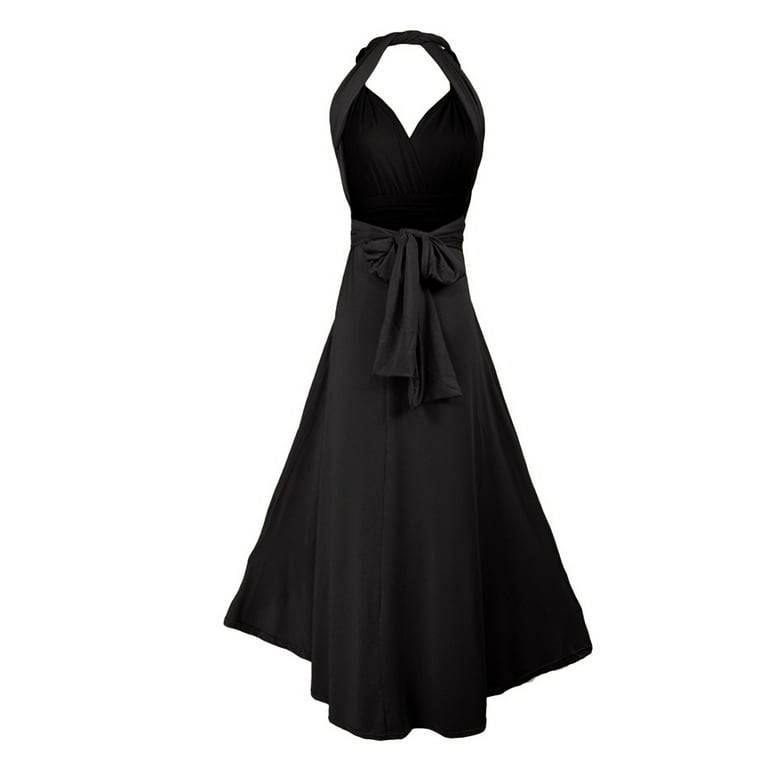 back out black dress Vanessa
