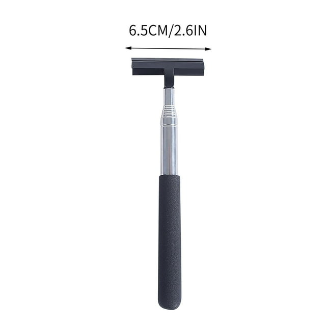 TIMIFIS Rear Mirror Wiper Car Rearview Mirror Wiper Wiper Retractable Wiper Car Wash Window Brush Decontamination Dewatering Glass Cleaning Brush Tools&Home Improvement