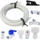 thumbnail image 1 of Kit de línea de agua para refrigerador universal, tuberías de alta calidad de 15 metros de largo, compatible con sistemas de ósmosis inversa y accesorios de conexión rápida para una fácil, 1 of 1