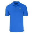 thumbnail image 2 of Men's Cutter & Buck  Blue Detroit Lions Throwback Big & Tall Forge Eco Stretch Recycled Polo, 2 of 3