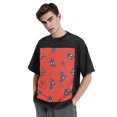 thumbnail image 3 of Spider-Man Vintage Washed Drop Shoulder Short Sleeve T-Shirt - Iron On, 3 of 7