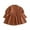 Brown, variant on KYAIGUO Baby Girl Knit Sweater Dress Winter Fall Pleated Ruffle Dress Longsleeve Winter Knit Princess Dress Solid Casual Party Dress Outfit