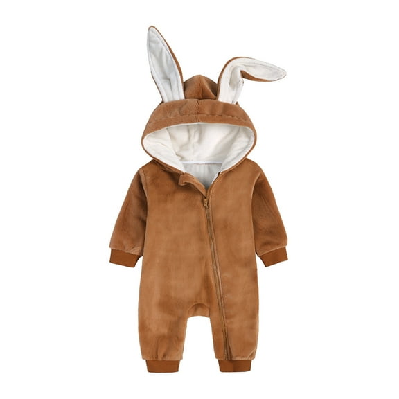 CHUOU Romper Baby Jumpsuit Clothing Cute Cartoon Rabbit Romper Boys Girls Outfits