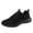 Black, variant on NOKIO Womens Running Shoes Tennis Walking Sneakers Comfortable Athletic Workout Gym Jogging Shoes Simple Four Seasons Sports Shoes Mesh Breathable Comfortable Flat Lace Up Shoes