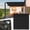 Black, variant on COM1950s Sun Shade Sail 7x7 Ft Square UV Block Sunshade Canopy for Outdoor, 79''x79'' 185 Gsm Deck Cover (Not Rainproof)