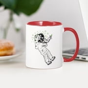 CafePress - Tipsy Astronaut Mug - 11 oz Ceramic Mug - Novelty Coffee Tea Cup