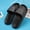 Dark Gray, variant on Men'S Stylish Black & Red Checkered EVA Sandals - Comfortable Slides for Indoor, Beach, and Casual Wear, Sizes 5.5-9, Beach Sandals | Checkered Pattern | EVA Material Sandal