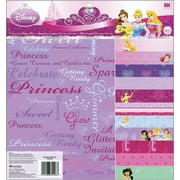 Disney Paper Pad 12"X12" 24/Pkg-Princess 12 Designs/2 Each