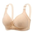 thumbnail image 1 of Yuzhih Bras for Women Push up No Padding Comfort Underwire Plus Size Full Coverage Seamless Everyday Bras, 1 of 6