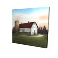 thumbnail image 1 of Grange Blanche - Toile 36"x36 Pouces - Impression à la Demande, 1 of 5