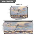 thumbnail image 5 of Wobogo Colourful Dragonfly Kitchen Carpet Set of 2 Absorbent and Stain Resistant Non-slip Star Rubber Backing, 5 of 7