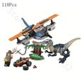 thumbnail image 4 of 2022 Jurassics Dinosaur Full Set Gyrosaurus Ankylosaurus And Toothless Pterosaur Escape Animal Bricks Toys For Children Gift, 4 of 5