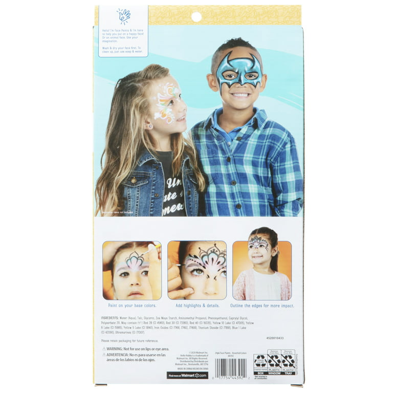  32-Makeup Sticks Face Painting Kit for Kids I Face