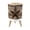 Color 3, variant on Small Trash Can with Lid Green Pine Tree Forest White Woodland 1.8 Gallon Dog Proof Trash Can Round Garbage Can Waste Bin Wastebasket for Bathroom Bedroom Living Room