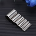 thumbnail image 4 of Shisuyan 7pcs Clay Cutters Set Stainless Steel Round Cutter Press Molds Punch Tools for Pottery Craft, 4 of 9