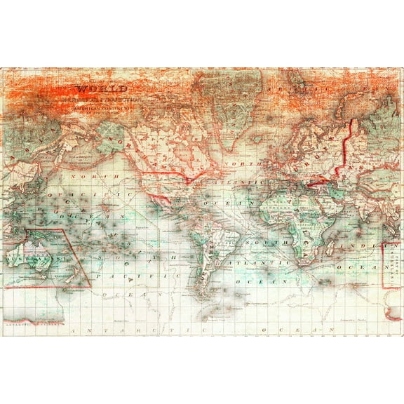 Planet Earth by Parvez Taj Painting Print on Wrapped Canvas