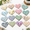 112-Floral, variant on 100 Cat Magnetic Bookmarks Bulk Set, Cute Foldable Corner Reading Marks for Book Lovers