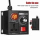 thumbnail image 3 of Voltage Regulator LED Digital Display Single Phrase 5000W Stepless Voltage Regulator for Small Motor, 3 of 4