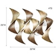 thumbnail image 3 of Cadence Wall Sculpture Multi Metallic, 3 of 5
