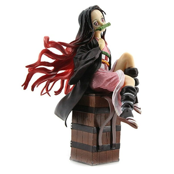 Figura DE ACCIÓN DE Kimetsu no Yaiba, Nezuko Tanjirou, Zenitsu, de PVC, Anime, Demon Slayer, juguetes, 18 cm, nueva