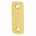 thumbnail image 1 of Miangastore Door Strike Plate Golden Stainless Steel 1Set 2.2x1x0.08In, 1 of 8