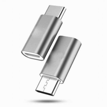 Afflux USB-C Adapter Connector USB Type C Male to Micro USB Female Adapter Charge Sync Converter For Samsung Galaxy S8 S8 + Note 8 Nexus 5X 6P LG G5 G6 V20 HTC 10 Google Pixel XL OnePlus 3 5 (Best Kernel For Nexus 5)