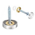 thumbnail image 1 of Uxcell Tapas de Tornillo, Tornillo de Acero Inoxidable 201 Espejo 16mm, 1 of 7