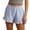 Blue, variant on Womens Boxer Shorts Ruffle Pajamas Summer Casual Lounge Sleep Bottoms Shorts with Pockets 2026 Trendy Brown XL