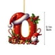 thumbnail image 3 of Adornos Navideños Colgantes con 26 Letras para Árbol de Navidad, Adornos Navideños Personalizados para Hacer Tú Mismo, Decoración Navideña, Decoración Colgante para Árbol de Navidad., 3 of 5