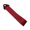 thumbnail image 1 of Correas de remolque JDM para parachoques de coches de carreras, correas decorativas para remolque, cuerda de tracción, color rojo, 1 of 5