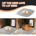thumbnail image 4 of Dongyi Nesting Box Pads for Chicken Coop, Washable & Reusable Nest Box Liners, 8-Pack with Soft Sponge Hen Laying Pads, 4 of 9