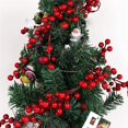 thumbnail image 4 of RECUTMS Guirlande de Baies Rouges de Noël, Guirlande de Baies Rouges Artificielles Flexibles de 6 Pieds pour Décoration de Cheminée Intérieure Extérieure pour Décoration de Vacances d'Hiver Nouvel An (Baies Rouges), 4 of 8
