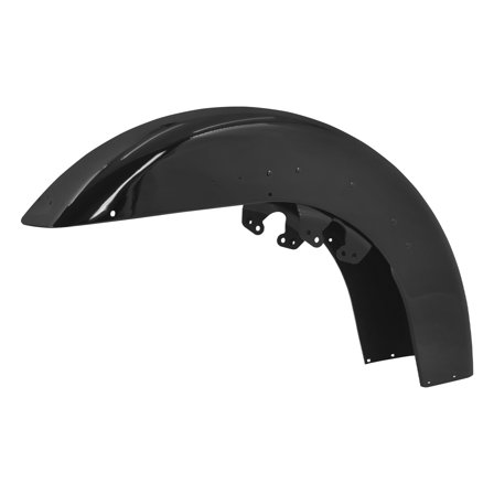Vivid Black Front Fender Mudguards For Harley Street Glide 14  Road Glide 15-24