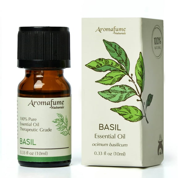 AROMAFUME Basil Essential Oil - 100% Natural