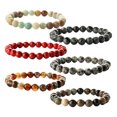 thumbnail image 1 of Pulsera de cuentas, pulseras elásticas elásticas, pulseras de cuerda trenzada ajustable para hombres y mujeres, 1 of 5