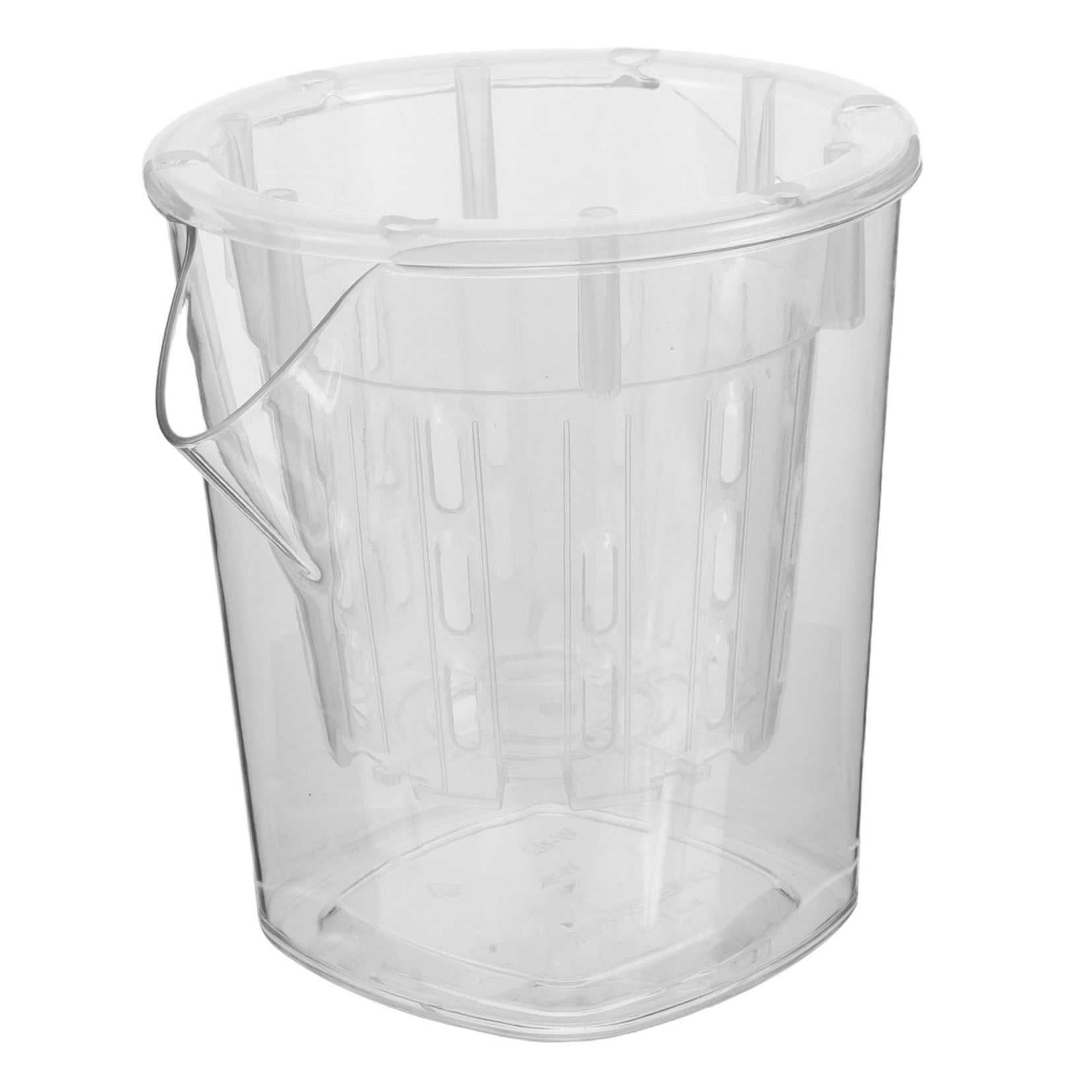 LOLIPPYY Transparent Orchid Flower Pot with Drainage Holes, Breathable Hydroponic Resin Planter for Indoor Gardening and Home Plants