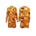 thumbnail image 4 of Franhais Women Halloween Cardigan Casual Long Sleeve Bat Print Buttons Down Open Front Outwear, 4 of 5