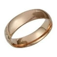 thumbnail image 1 of destyer Ring 6MM Stainless Steel Classic Electroplate Finger Rings Sturdy Small Size Jewelry Gift Adult Birthday Festival 9 Size, 1 of 8