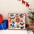 thumbnail image 3 of Adornos navideños JanHm 12 unids/set muñeca de Madera colgante, 3 of 5