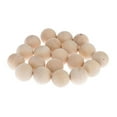 thumbnail image 3 of Paquete de 3-5 bolas de madera dura de 50x, bolas de madera de haya Natural sólida, cuentas para hacer manualidades 5 piezas, 3 of 8
