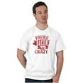 thumbnail image 4 of You're Bacon Me Crazy Meat Lover Men's Graphic T Shirt Tees Brisco Brands L, 4 of 4