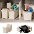 thumbnail image 1 of BKER Kitchen Pot Storage Organizer U Shaped Design For Cabinet Space Saving Durable PP Material Cookware Holder, 1 of 7