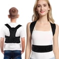 thumbnail image 4 of ANGGREK Upper Back Brace For Clavicle Support, Back Braces Posture Corrector , Back Brace Straightener, For Posture Correction For Men Support Brace Neck Shoulder Pain Relief Back, 4 of 8